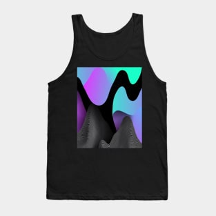 Neon UFO Pattern 2.0 Tank Top